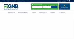 Desktop Screenshot of gnbbank.com